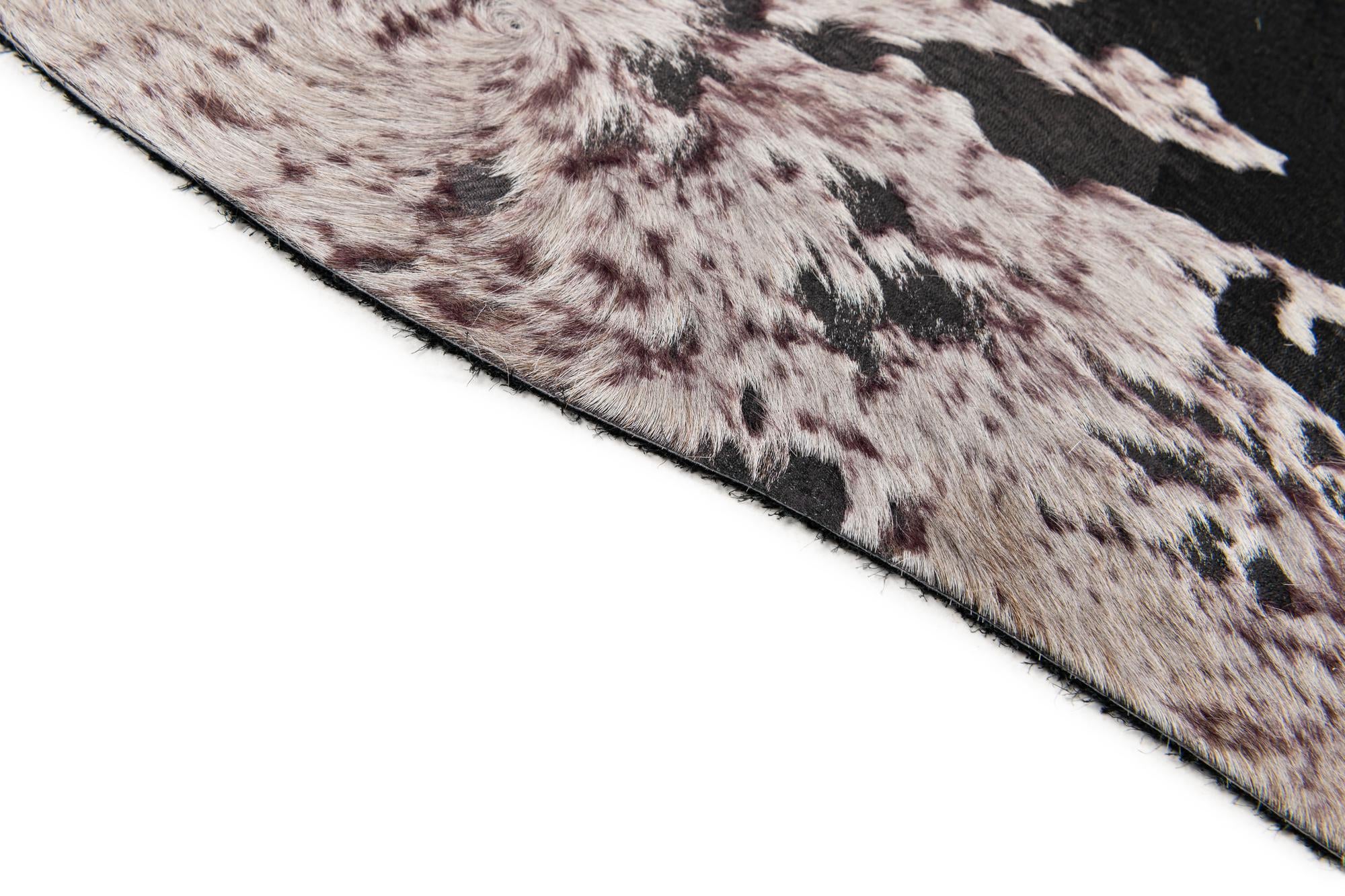 225cm x 235cm Cowhide Leather Alfombra Cuadrado