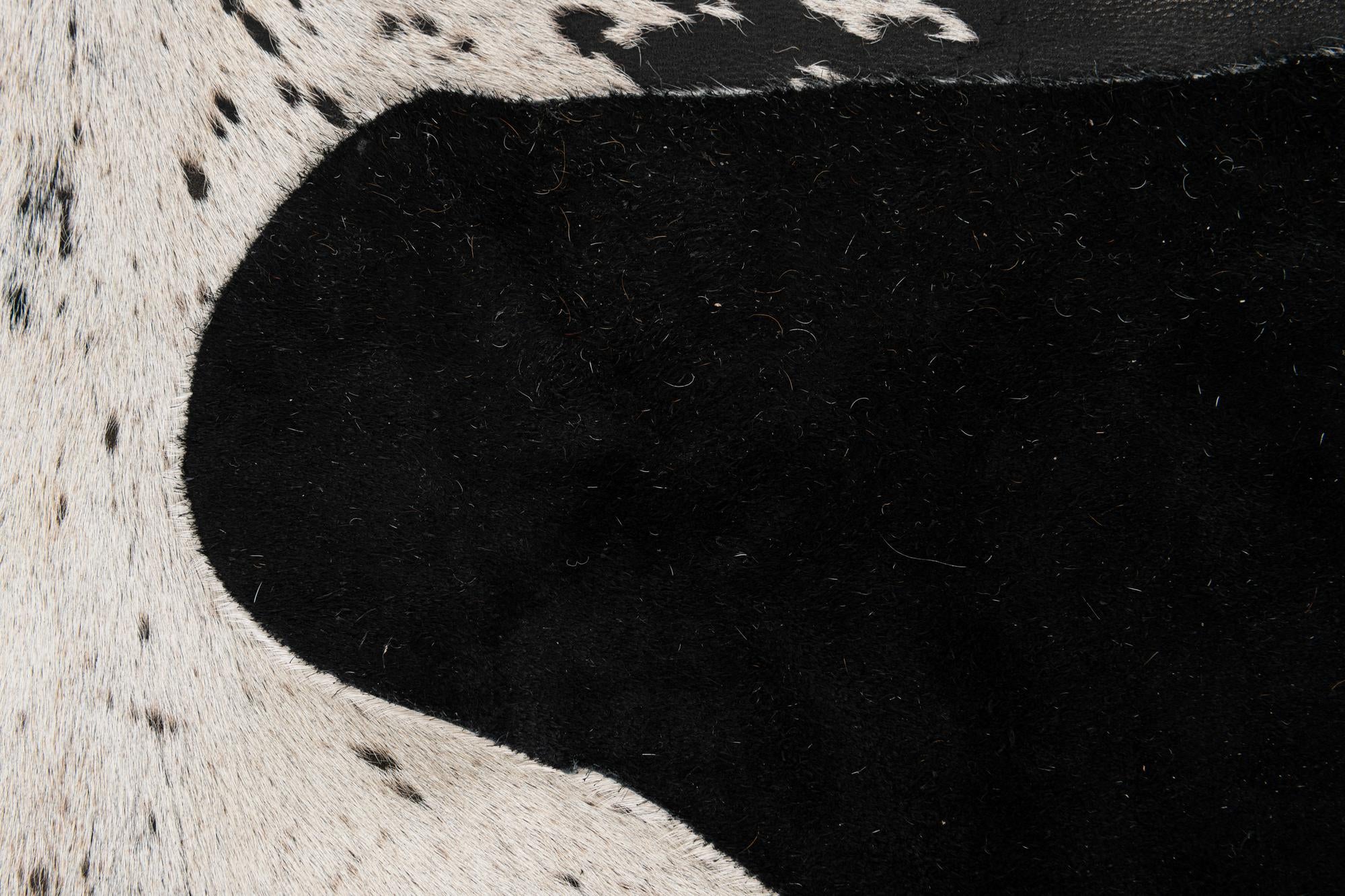 225cm x 235cm Cowhide Leather Alfombra Cuadrado
