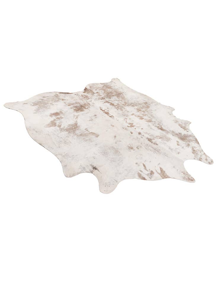 Detail image of 7' 2 x 7' 7 Cowhide Leather Square Rug