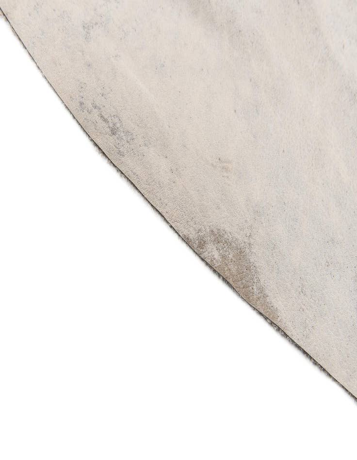 Detail image of 7' 2 x 7' 7 Cowhide Leather Square Rug