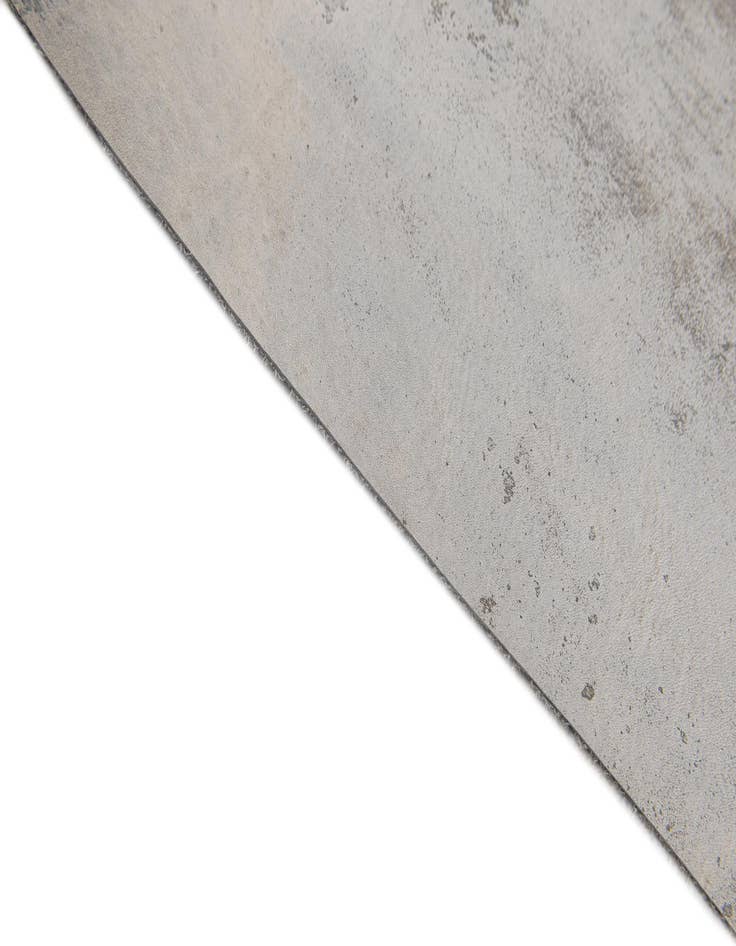 Detail image of 6' 10 x 7' 4 Cowhide Leather Square Rug