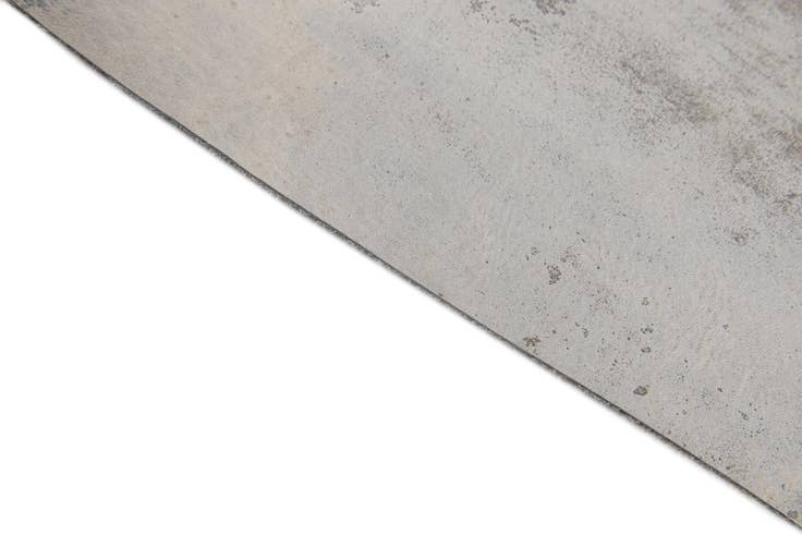 Detail image of 6' 10 x 7' 4 Cowhide Leather Square Rug