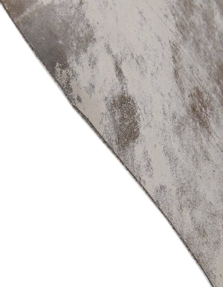 Detail image of 6' 6 x 7' 3 Cowhide Leather Square Rug