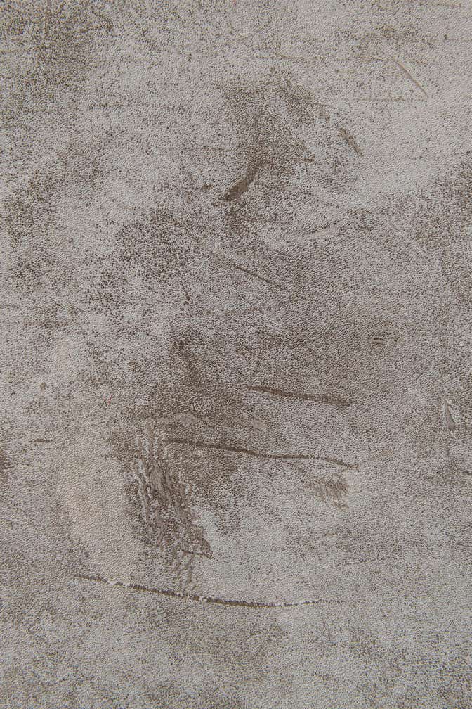 6' 6 x 7' 3 Cowhide Leather Square Rug