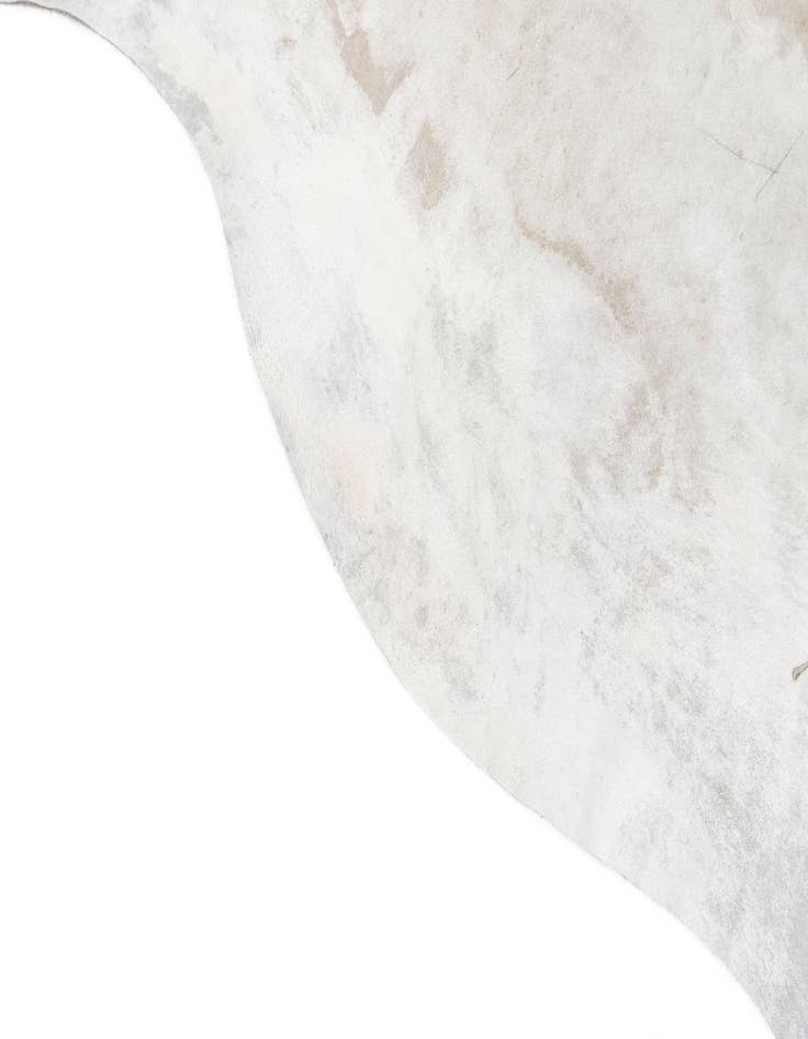 Detail image of 6' 7 x 6' 11 Cowhide Leather Square Rug