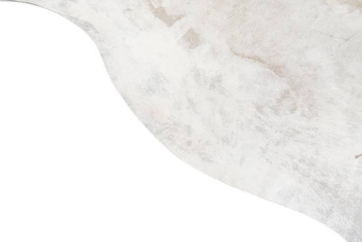 Detail image of 6' 7 x 6' 11 Cowhide Leather Square Rug