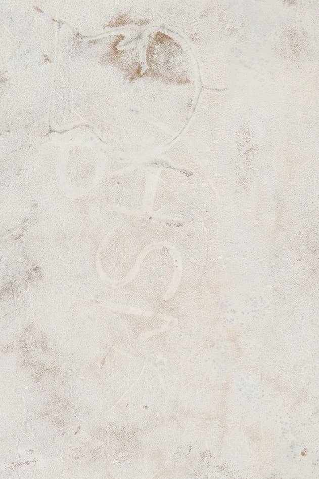 Detail image of 6' 7 x 6' 11 Cowhide Leather Square Rug