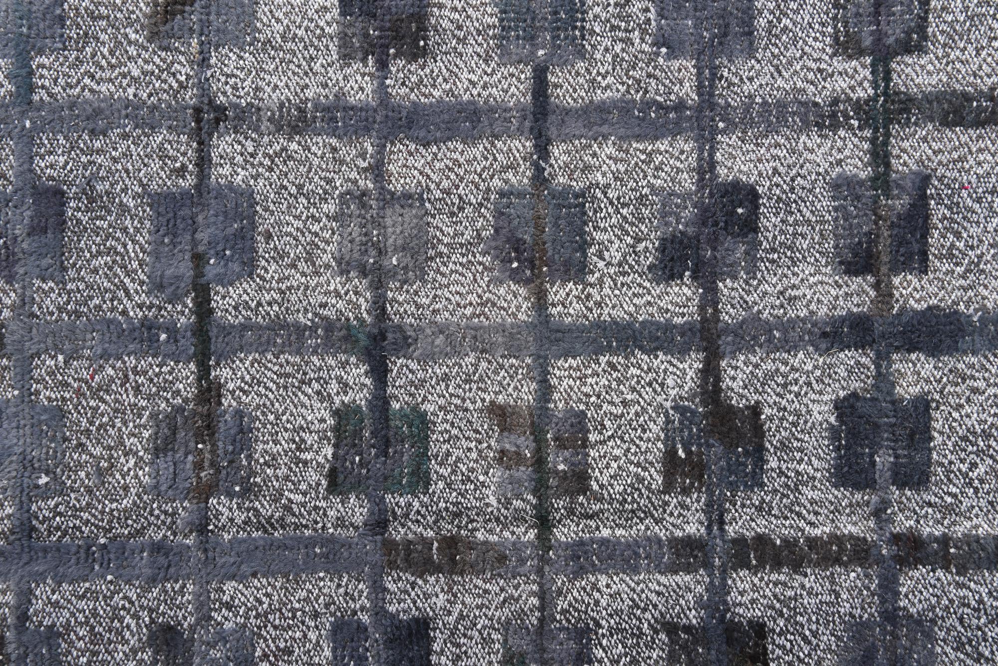 5' 1 x 6' 7 Hand Knotted Darya Wool Square Rug