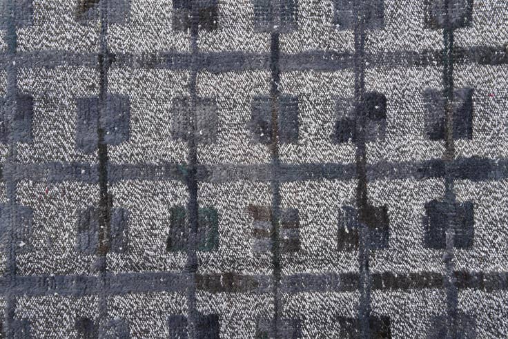 Detail image of 5' 1 x 6' 7 Hand Knotted Darya Wool Square Rug