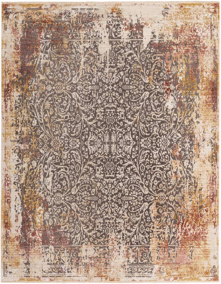 Detail image of 7' 10 x 7' 10 Deepa Square Rug