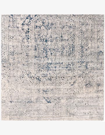 Gray Eliza Square Rug