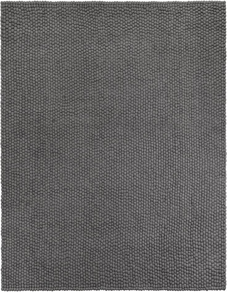 Detail image of 10' x 10' Felt Ball Wool Square Rug