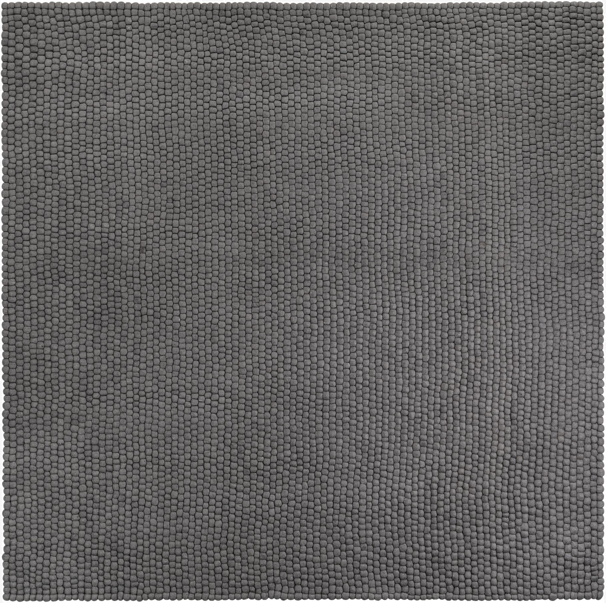 10' x 10' Felt Ball Wool Square Rug