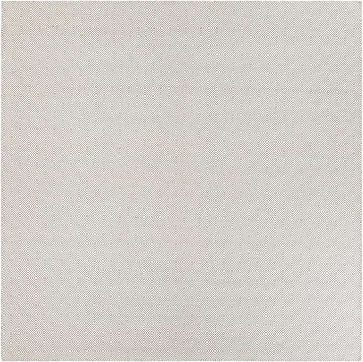 10' x 10' Hand Woven Geo Trellis Flatweave Square Rug