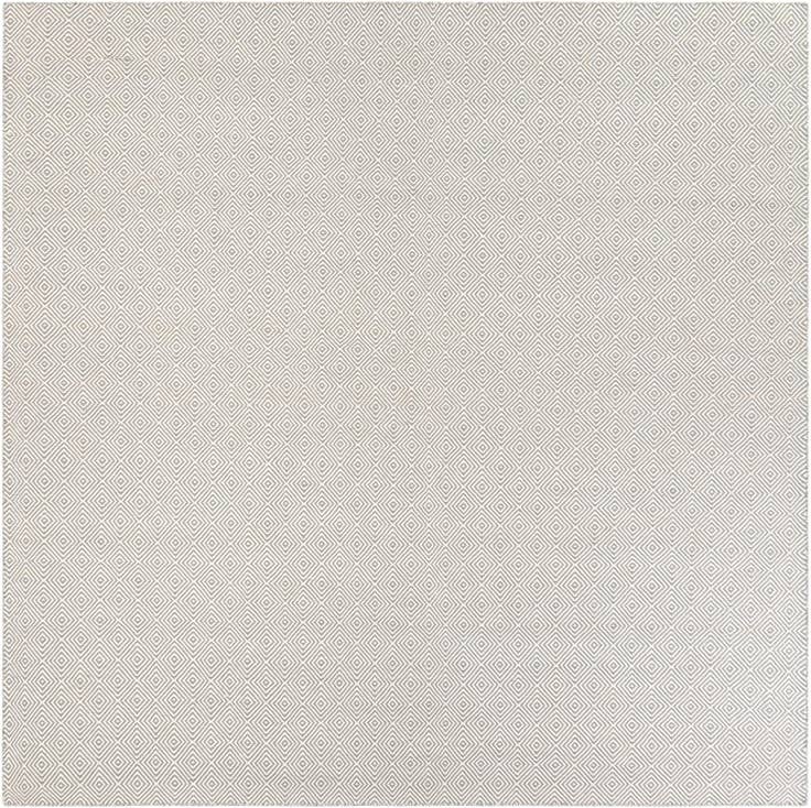 Detail image of 10' x 10' Hand Woven Geo Trellis Flatweave Square Rug