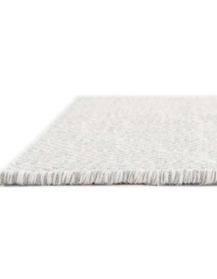 10' x 10' Hand Woven Geo Trellis Flatweave Square Rug