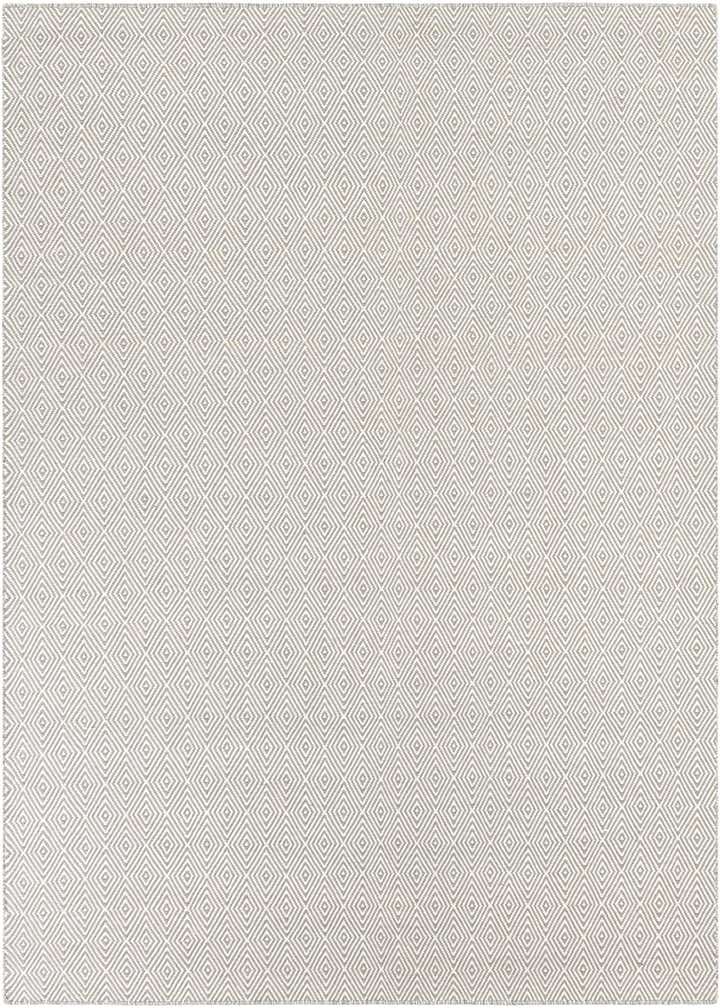7' 10 x 7' 10 Hand Woven Geo Trellis Flatweave Square Rug