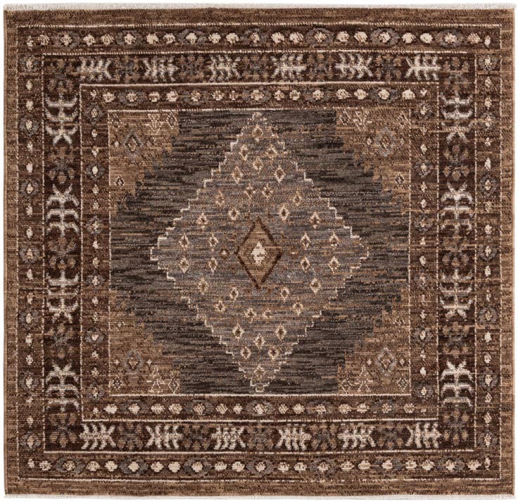Detail image of 5' x 5' Grand Tradition Square Rug