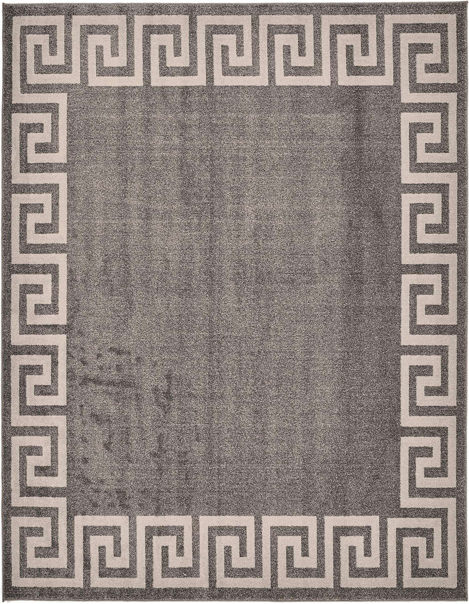 7' 10 x 7' 10 Greek Key Square Rug