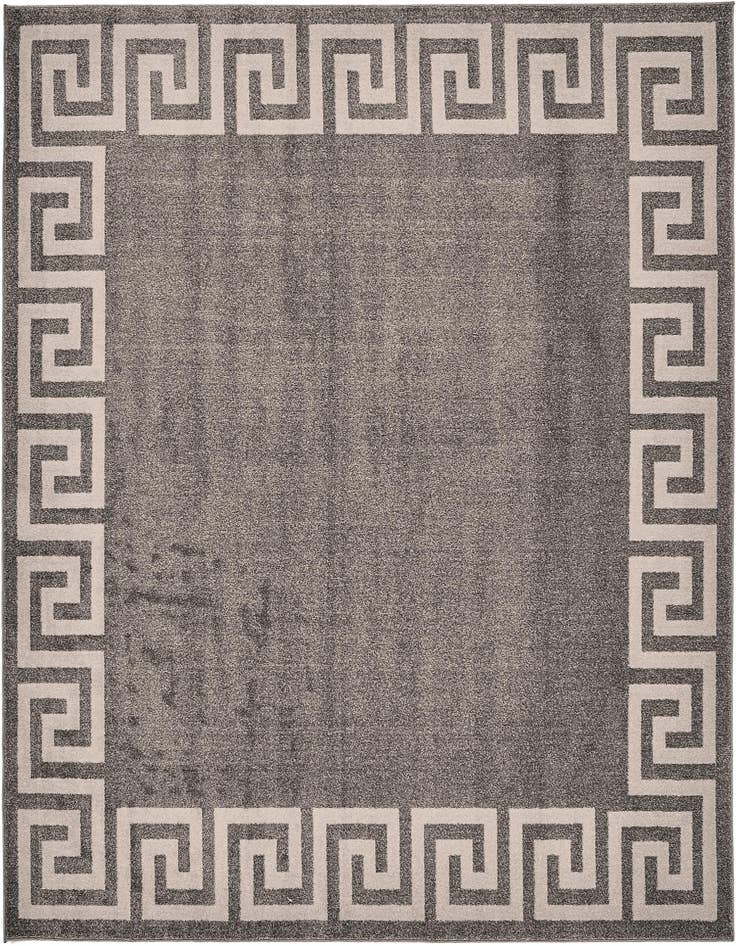 Detail image of 7' 10 x 7' 10 Greek Key Square Rug
