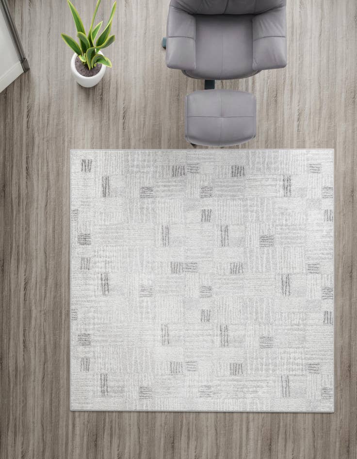 Detail image of 7' 10 x 7' 10 Hanahan Square Rug