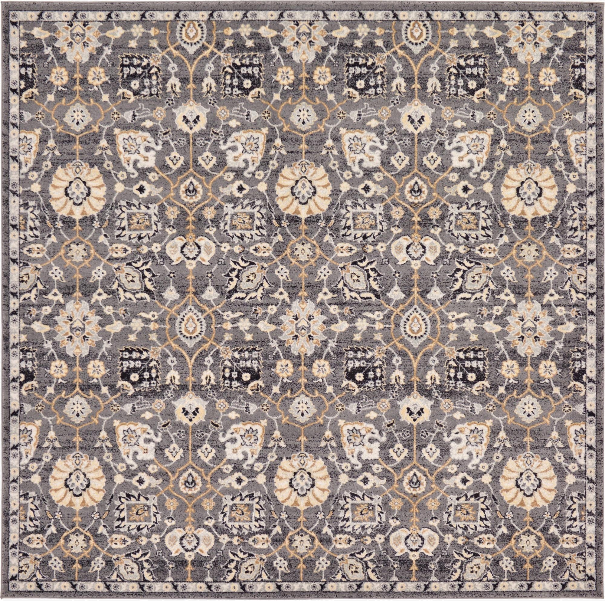 8' 4 x 8' 4 Heritage Square Rug