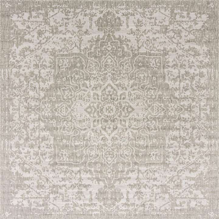 10' 8 x 10' 8 Easy-Clean Jill Zarin Dubai Indoor / Outdoor Square Rug