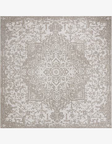 13' x 13' Easy-Clean Jill Zarin Dubai Indoor / Outdoor Square Rug