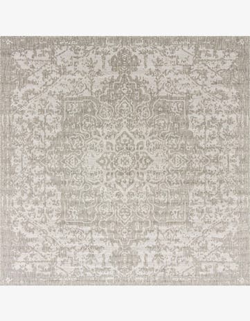 10' 8 x 10' 8 Easy-Clean Jill Zarin Dubai Indoor / Outdoor Square Rug