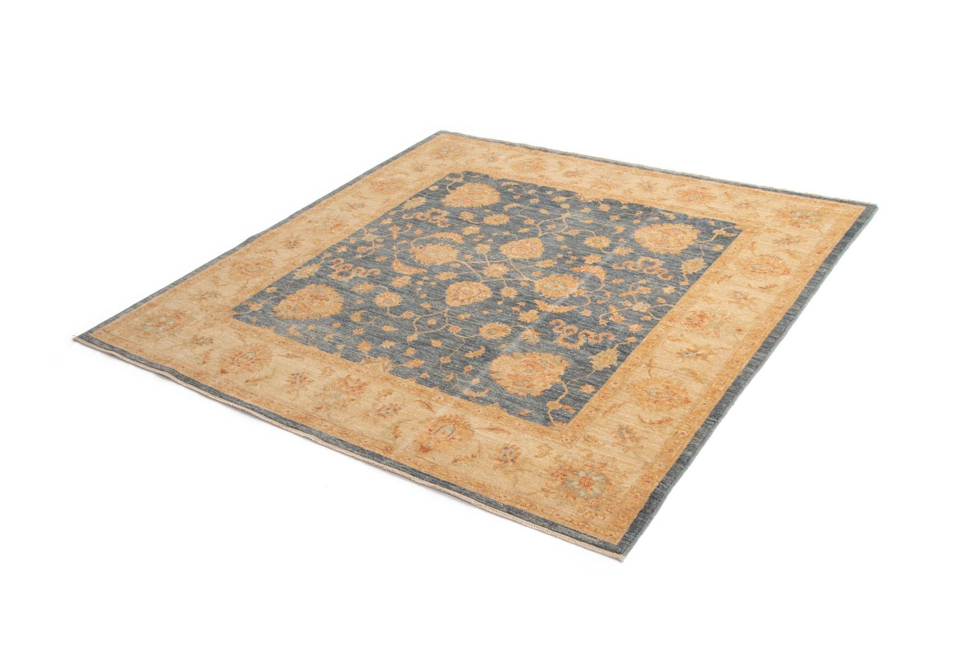 6' 8 x 6' 9 Kaizar Wool Square Rug