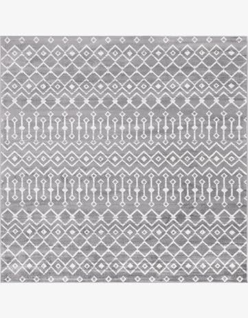 7' 10 x 7' 10 Kasbah Trellis Square Rug