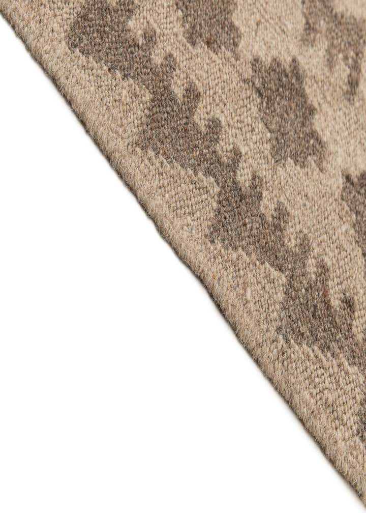 9' 10 x 10' 3 Hand Woven Kilim Maymana Wool Square Rug