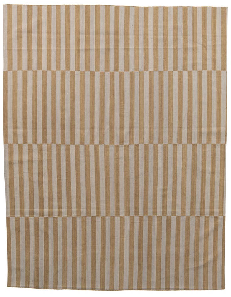 Detail image of 9' 8 x 9' 9 Hand Woven Kilim Modern Wool Square Rug