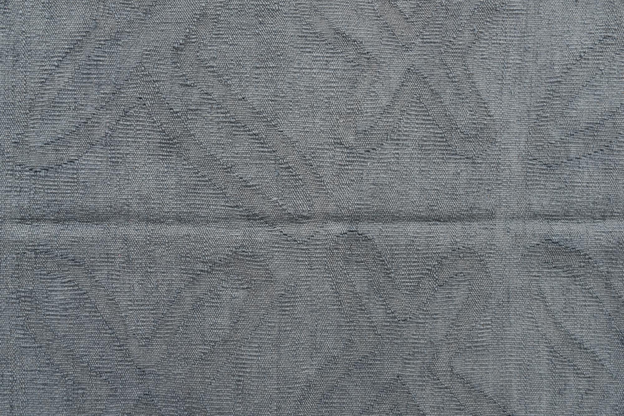 5' 3 x 6' 5 Hand Woven Kilim Modern Wool Square Rug