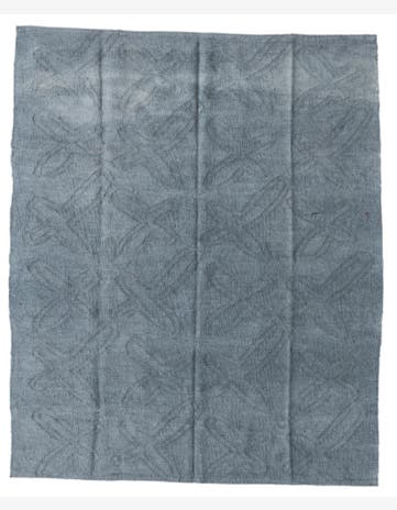 5' 3 x 6' 5 Hand Woven Kilim Modern Wool Square Rug