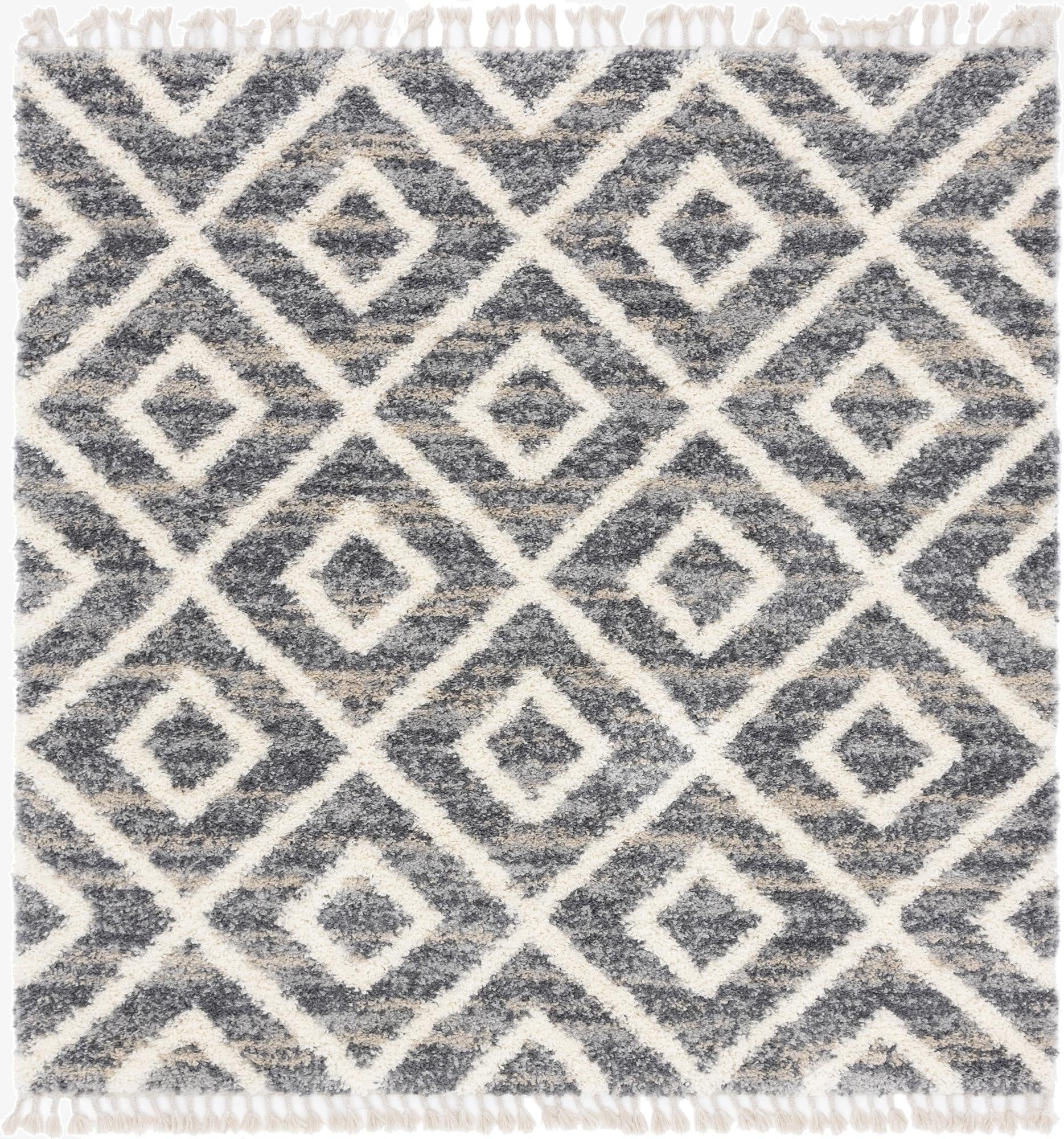 8' x 8' Lagom Shag Square Rug