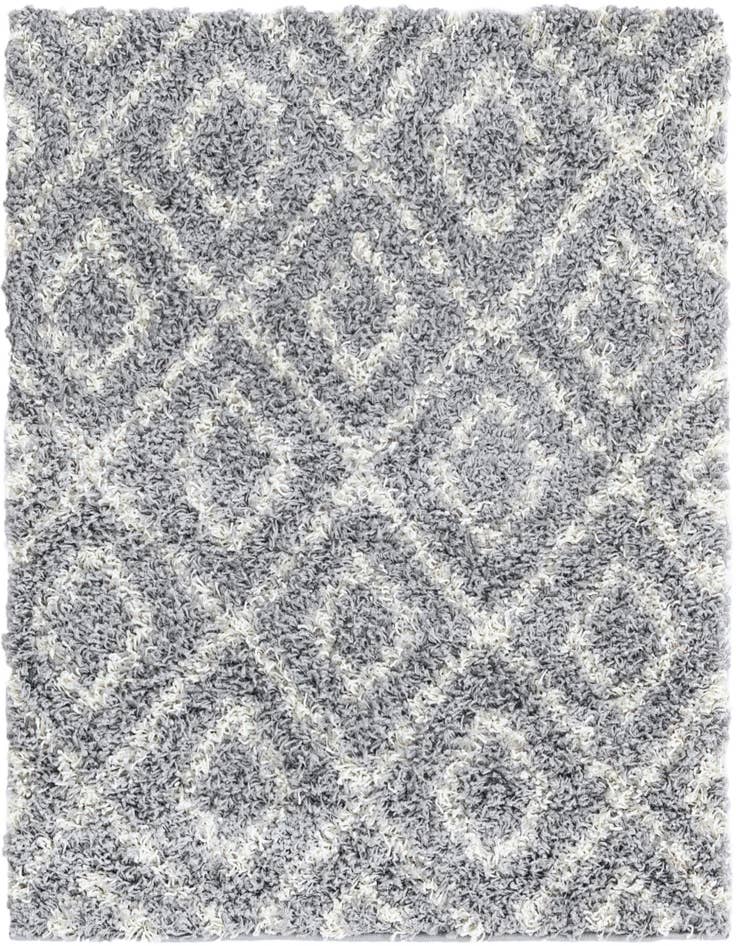 Detail image of 3' 3 x 3' 3 Lattice Shag Square Rug