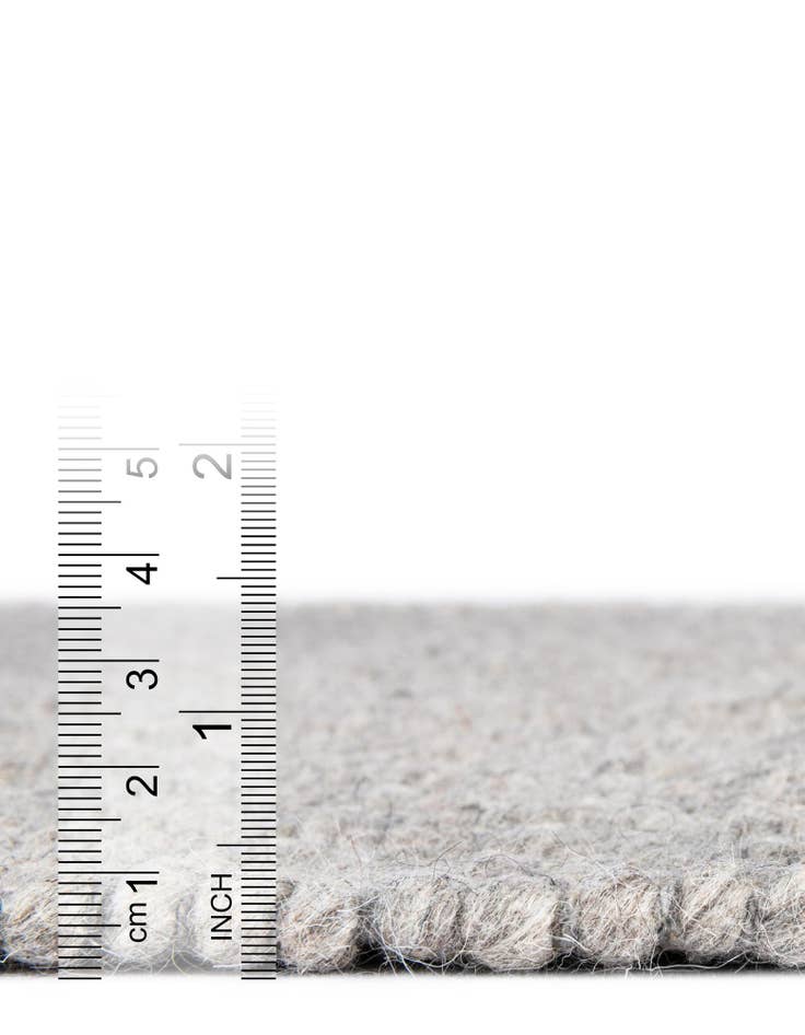 Detail image of 7' 10 x 7' 10 Hand Woven Lattice Wool Square Rug