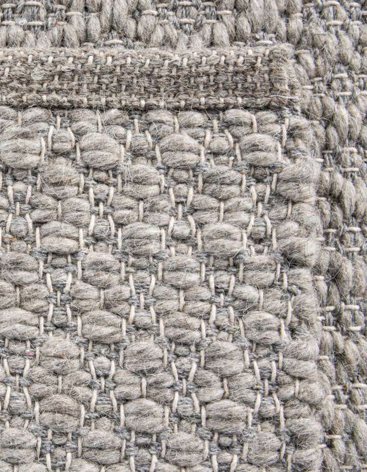 7' 10 x 7' 10 Hand Woven Lattice Wool Square Rug