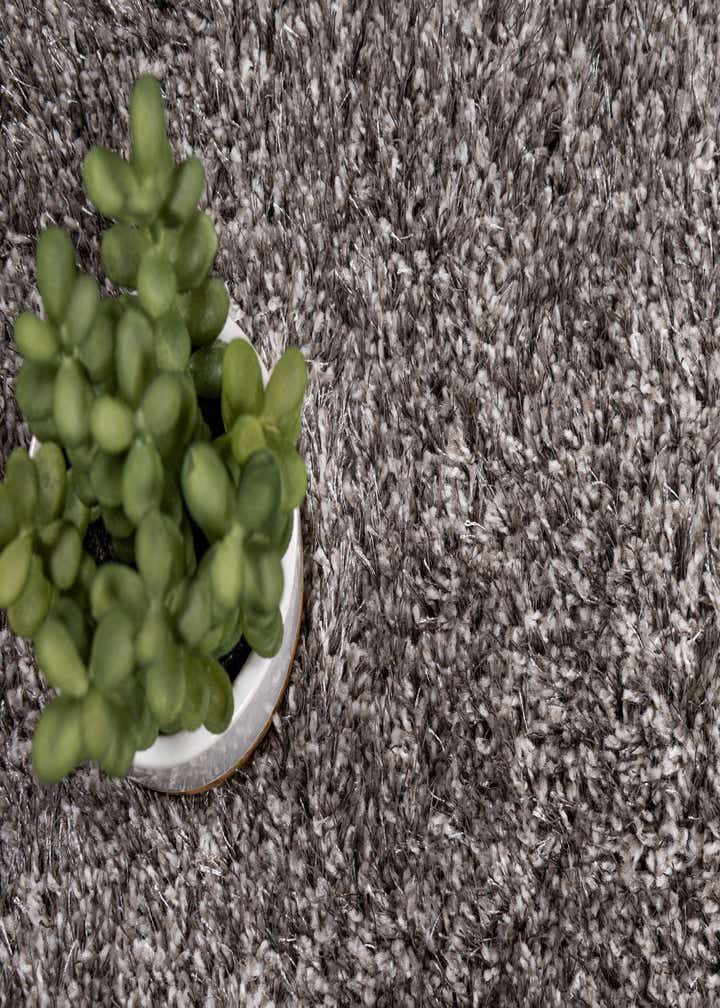 8' x 8' Luxe Solid Shag Square Rug