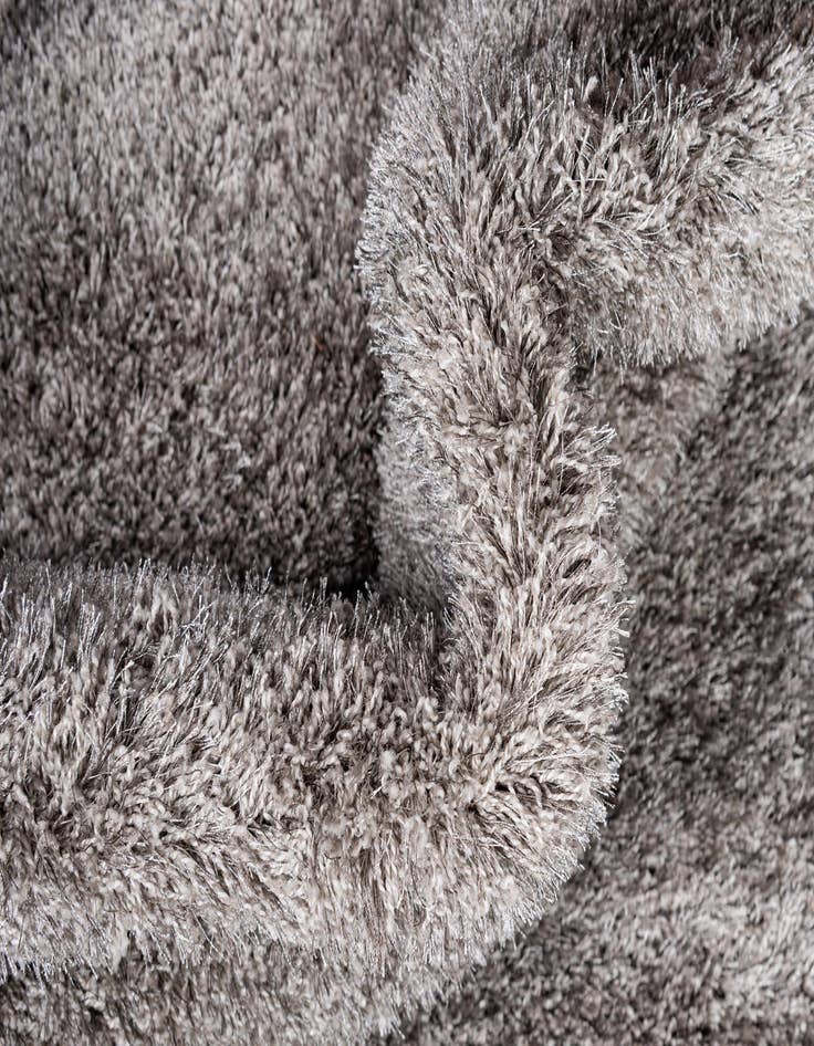 Detail image of 8' x 8' Luxe Solid Shag Square Rug