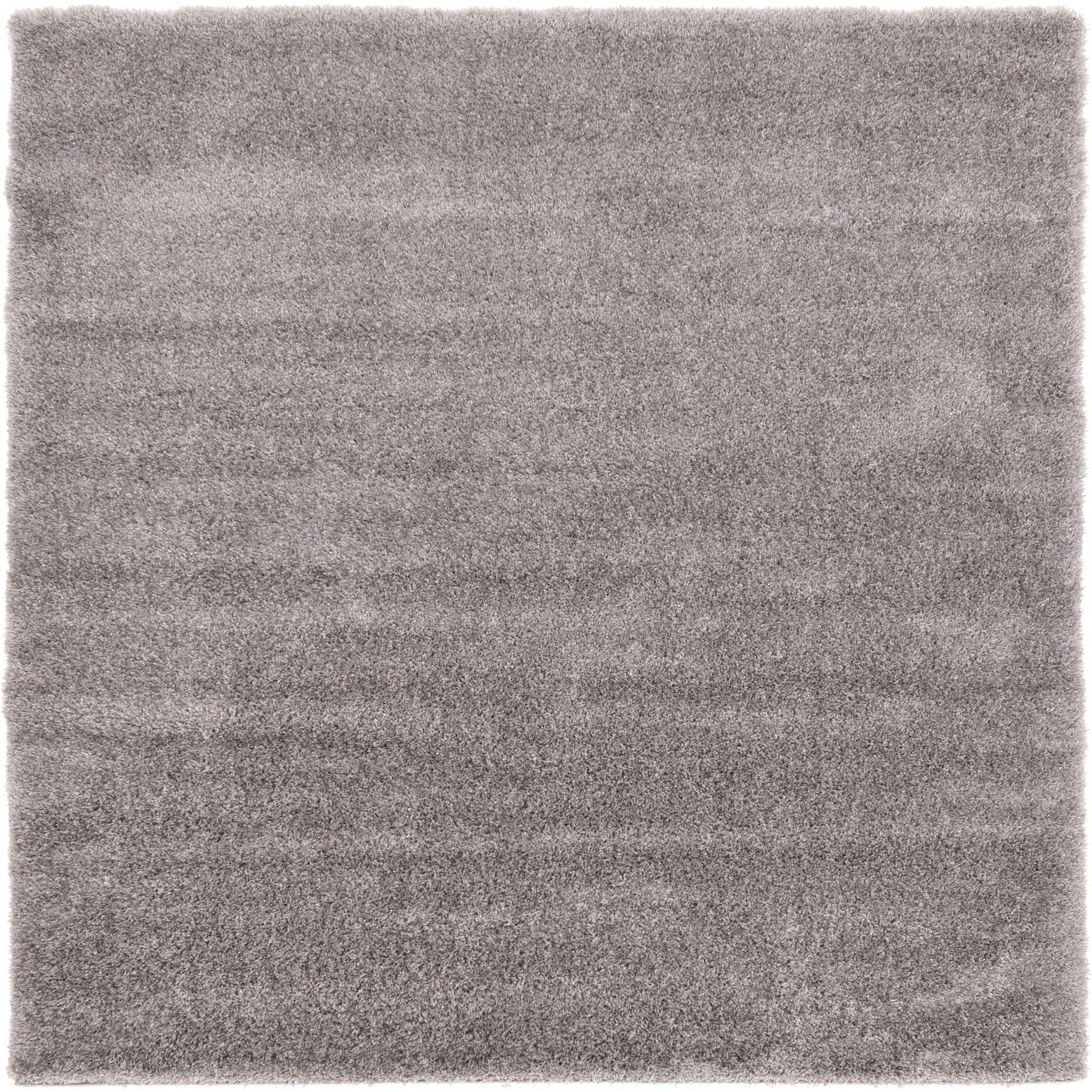 8' x 8' Luxe Solid Shag Square Rug