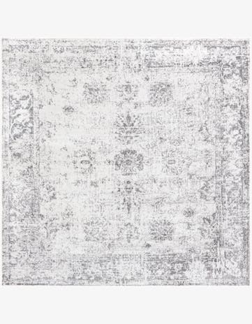 Gray Monaco Square Rug