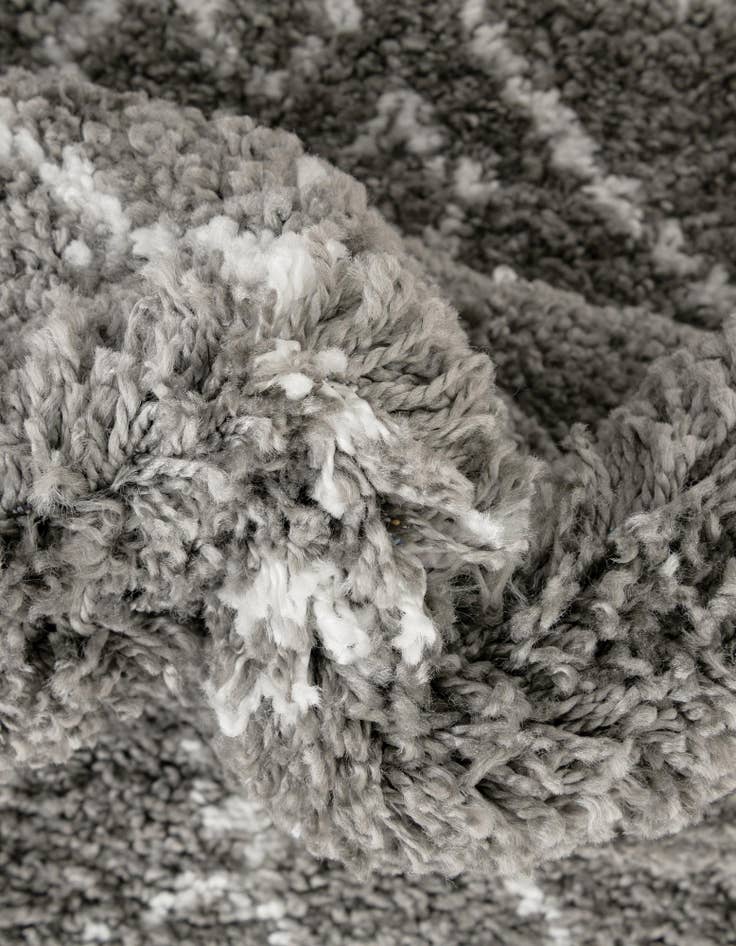 Detail image of 8' x 8' Moroccan Shag Square Rug