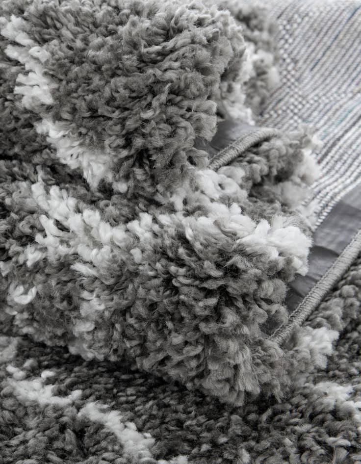 Detail image of 8' x 8' Moroccan Shag Square Rug