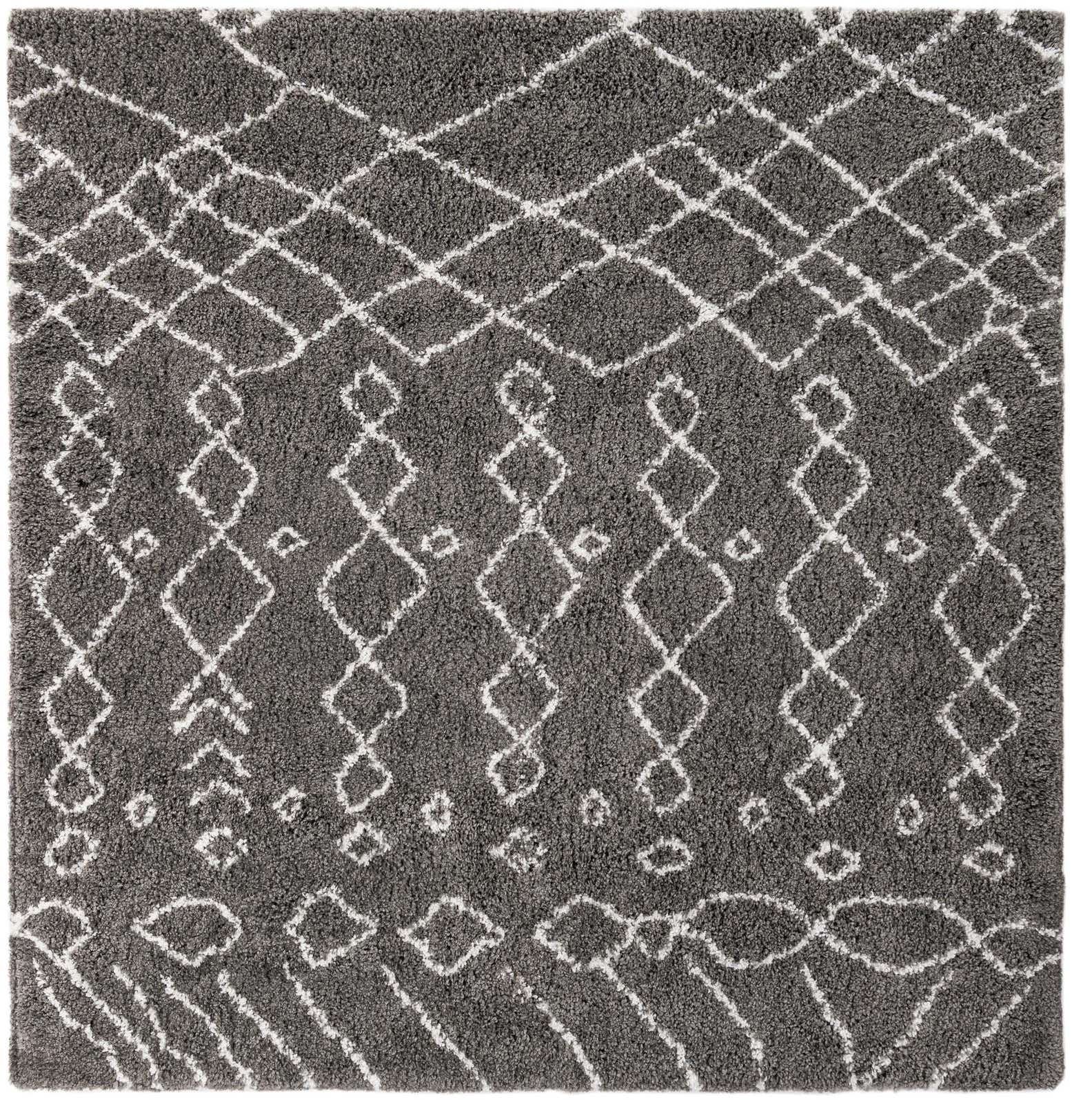 8' x 8' Moroccan Shag Square Rug