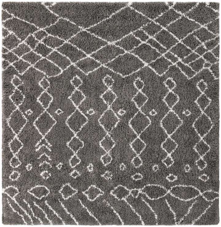 8' x 8' Moroccan Shag Square Rug
