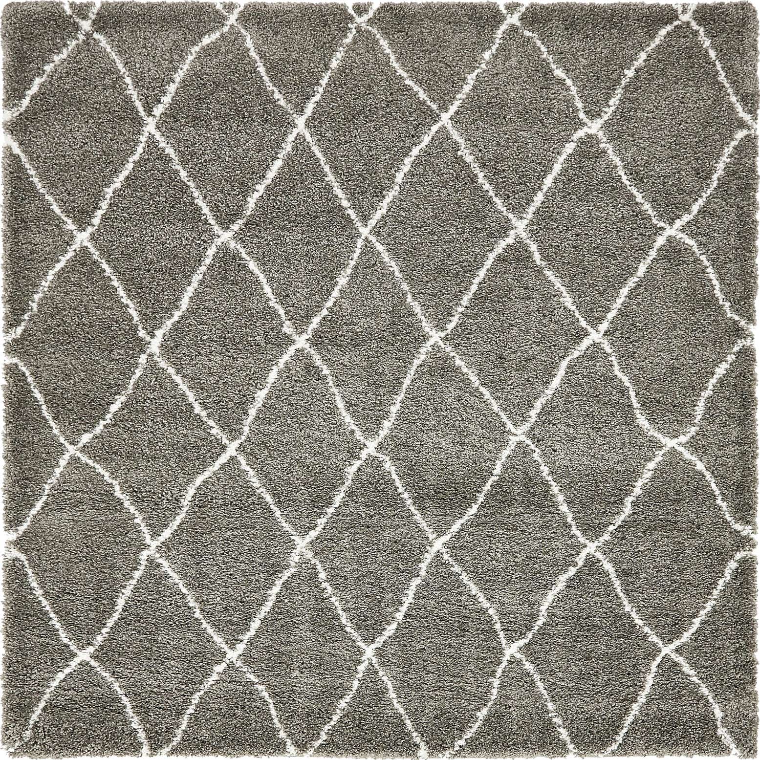 8' x 8' Moroccan Shag Square Rug