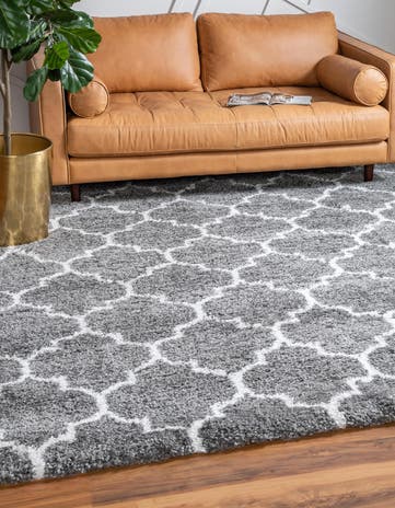 8' x 8' Moroccan Shag Square Rug