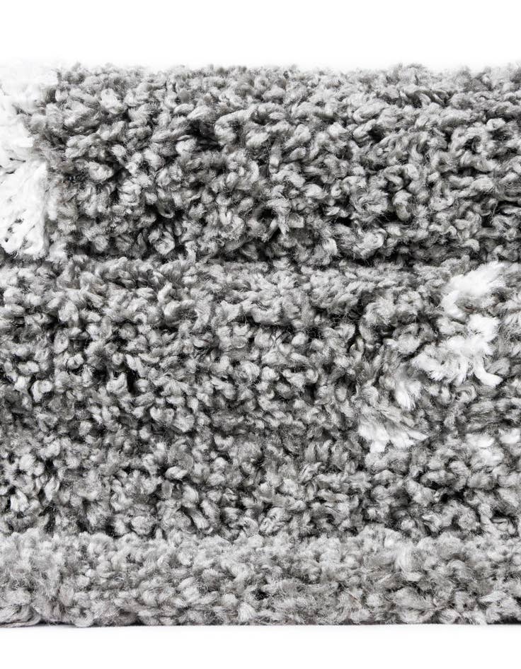 Detail image of 7' 10 x 7' 10 Moroccan Shag Square Rug